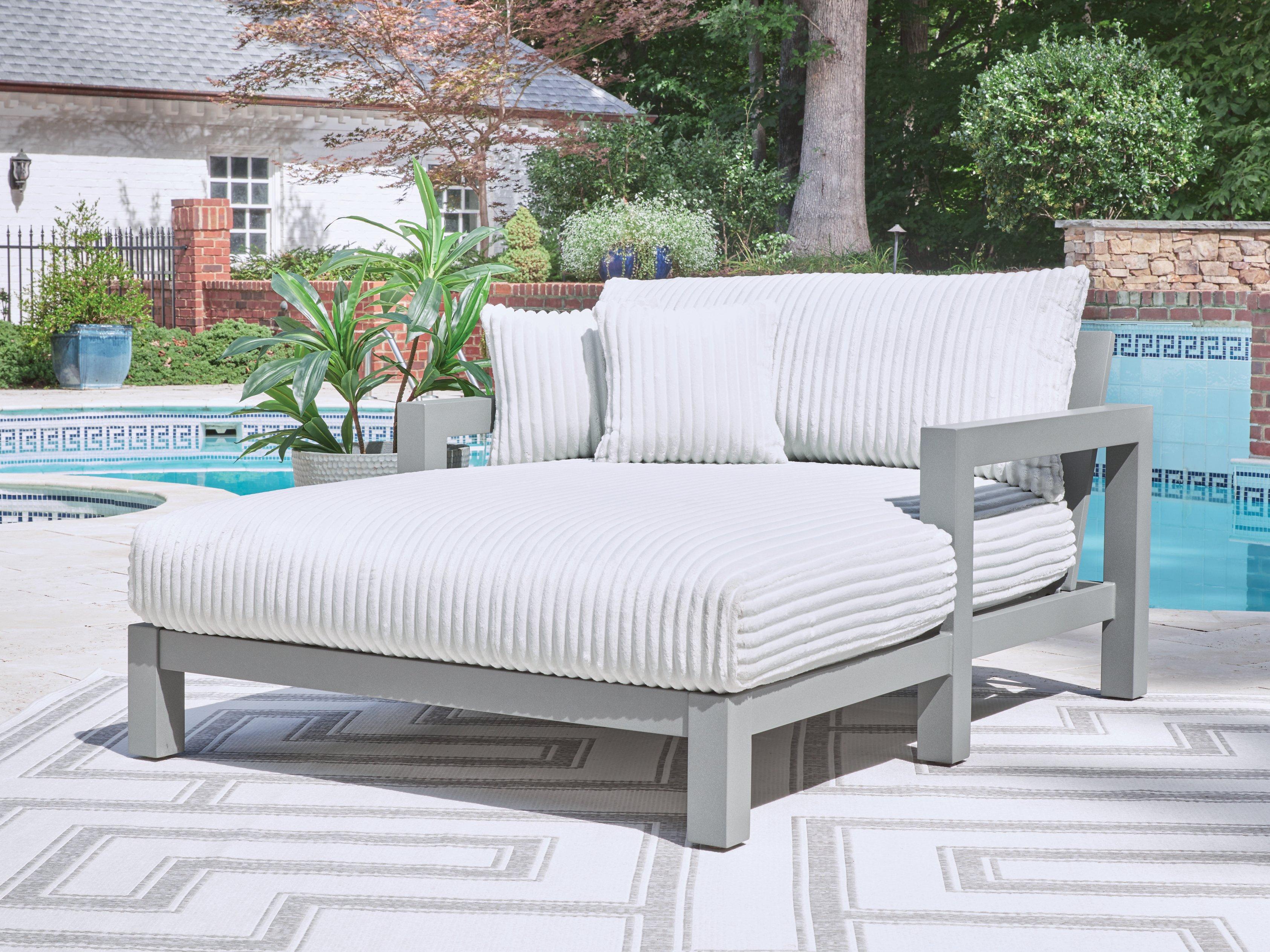 Hurley Park Outdoor Chaise Lounge with Cushion - Luxury Home Furniture (MI)