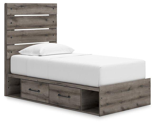 Graystorm Bed with Storage - Luxury Home Furniture (MI)