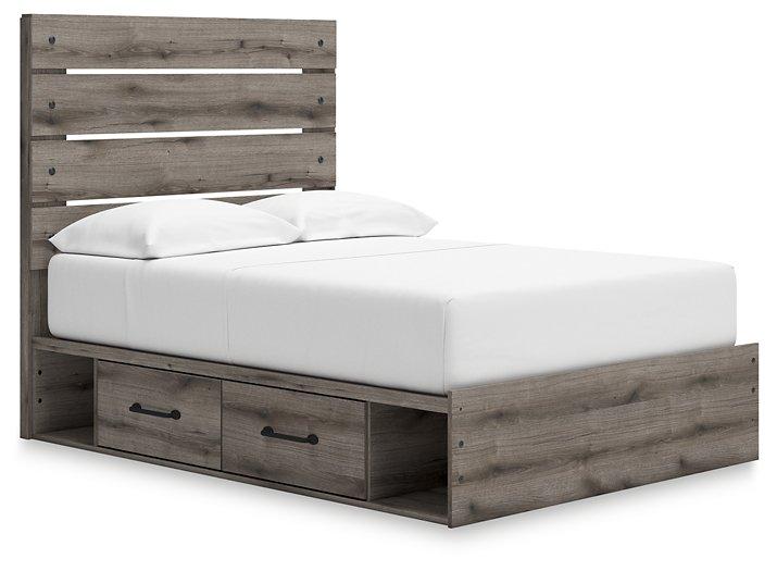 Graystorm Bed with Storage - Luxury Home Furniture (MI)