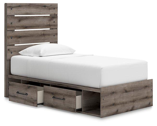 Graystorm Bed with Storage - Luxury Home Furniture (MI)