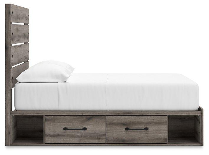 Graystorm Bed with Storage - Luxury Home Furniture (MI)