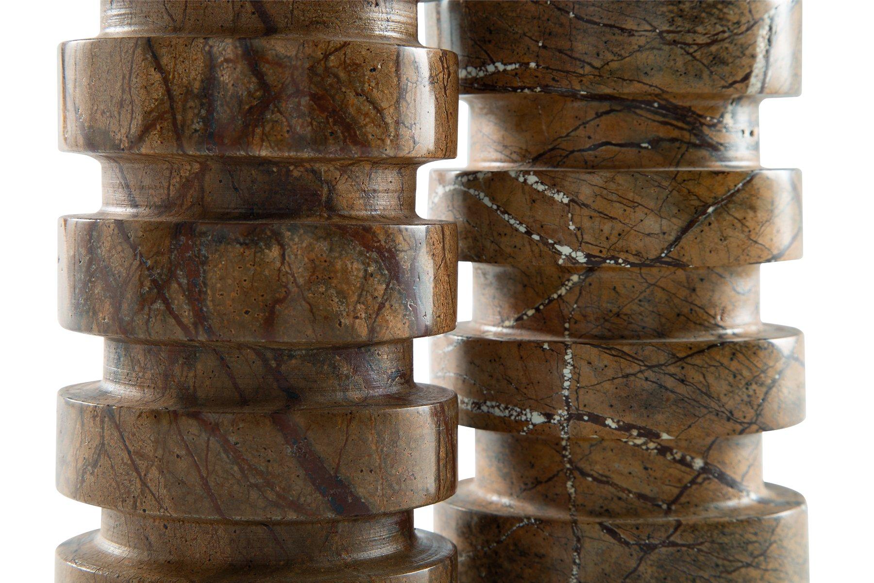 Emsleyfield Candle Holder Set (Set of 2) - Luxury Home Furniture (MI)