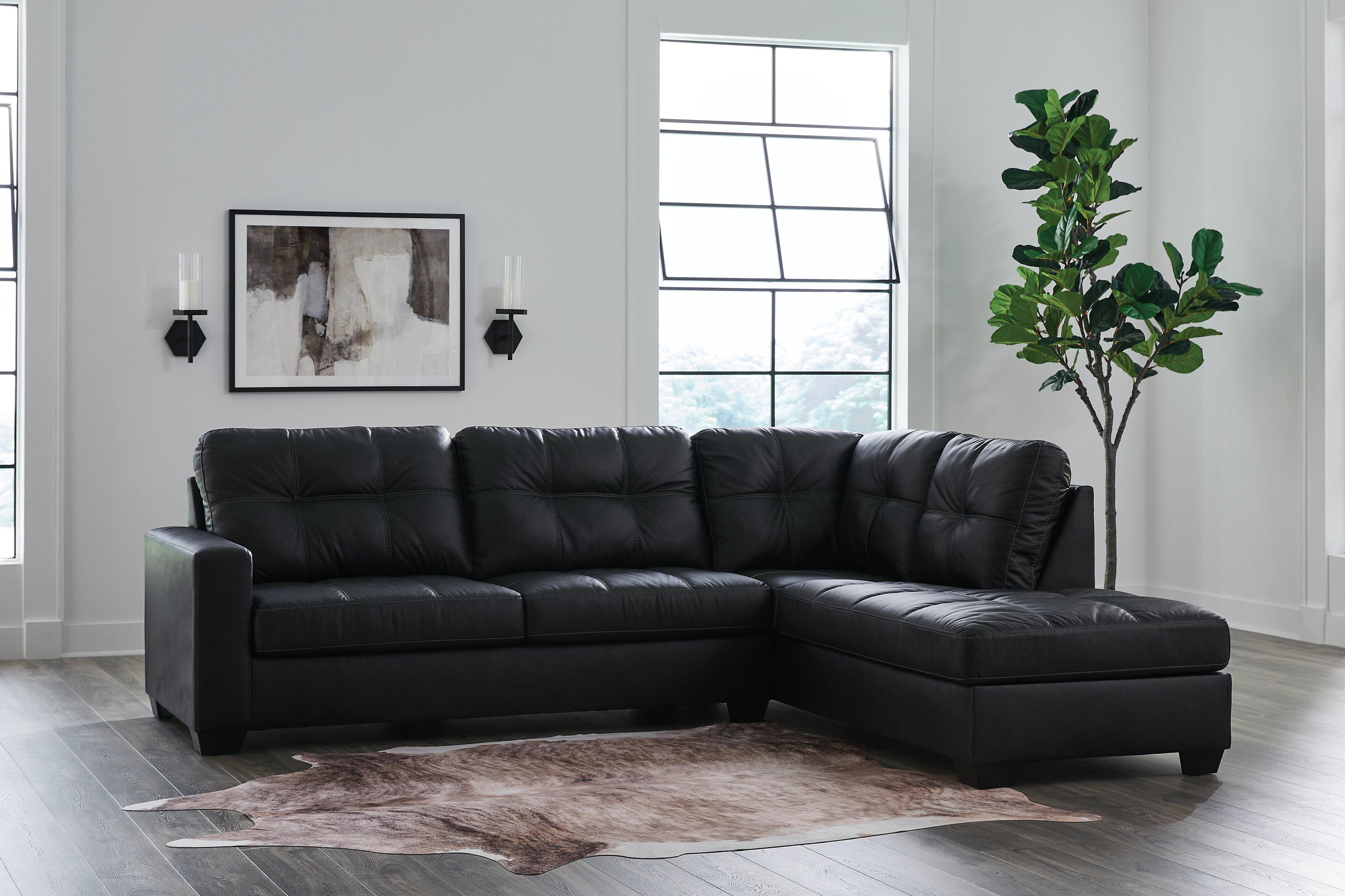 Barlin Mills Sectional with Chaise - Luxury Home Furniture (MI)