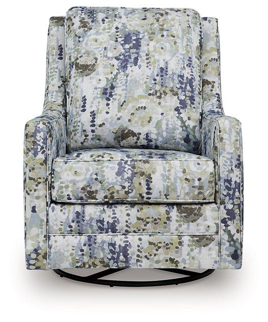 Dustinford Swivel Glider Accent Chair - Luxury Home Furniture (MI)