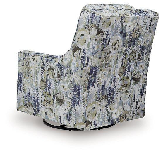 Dustinford Swivel Glider Accent Chair - Luxury Home Furniture (MI)