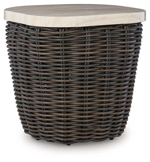 Kimora Outdoor End Table - Luxury Home Furniture (MI)