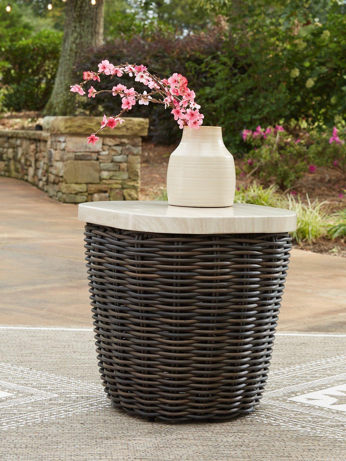 Kimora Outdoor End Table - Luxury Home Furniture (MI)