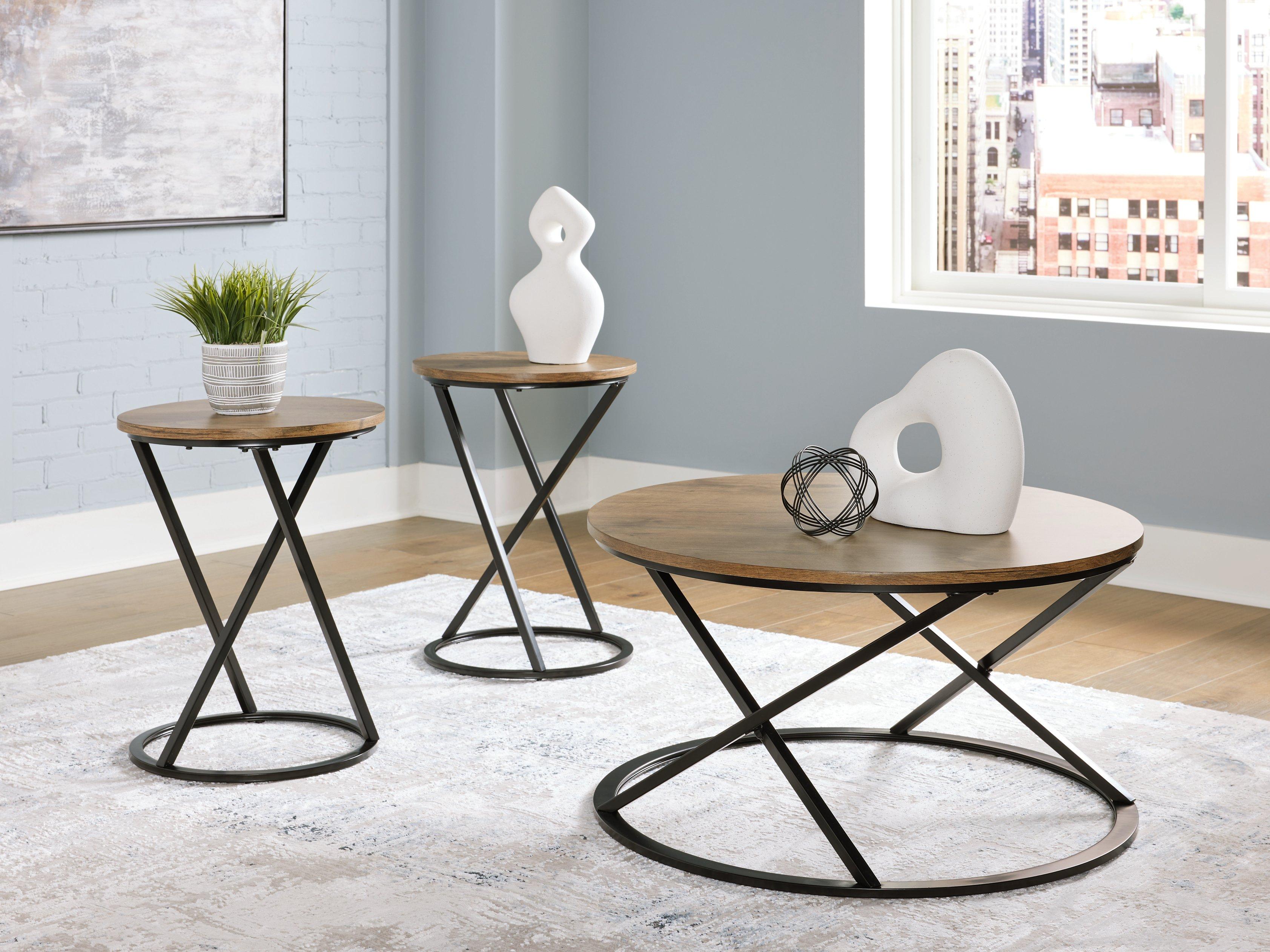 Cassbryn Table (Set of 3) - Luxury Home Furniture (MI)