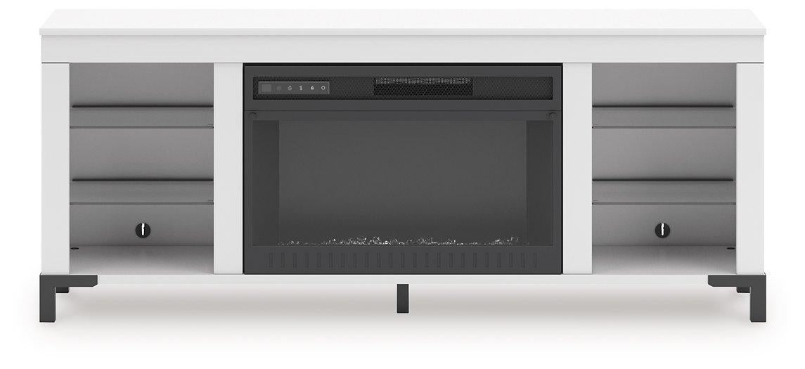Brollevi 60" TV Stand with Electric Fireplace - Luxury Home Furniture (MI)