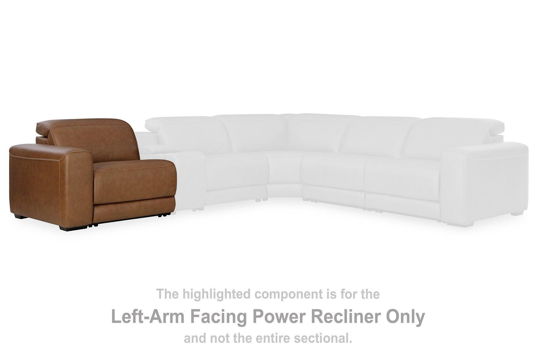 Magic Man Power Reclining Sectional Sofa - Luxury Home Furniture (MI)