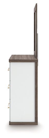 Kendanport Dresser and Mirror - Luxury Home Furniture (MI)