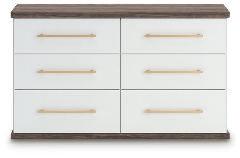 Kendanport Dresser and Mirror - Luxury Home Furniture (MI)