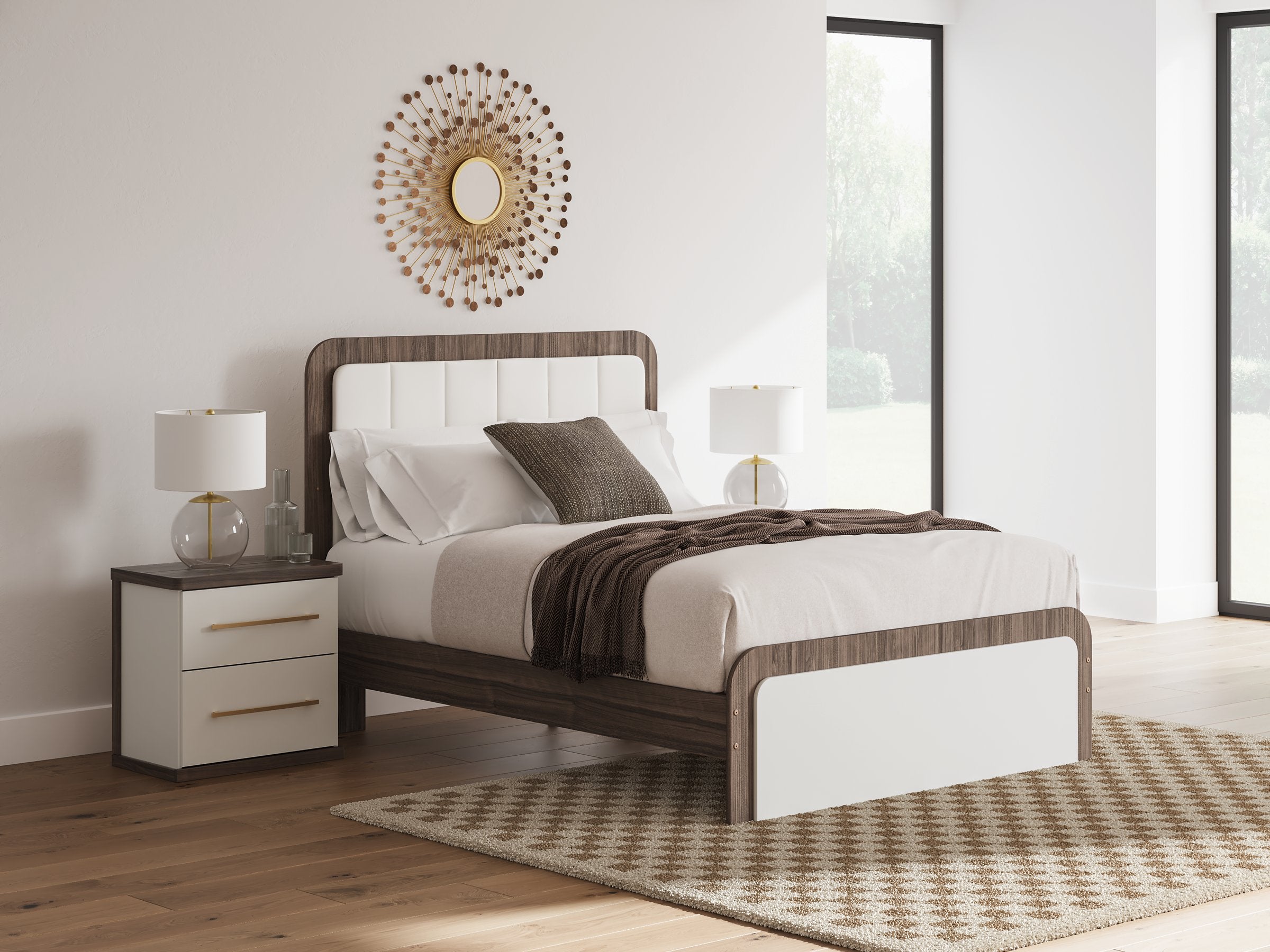 Kendanport Upholstered Bed - Luxury Home Furniture (MI)