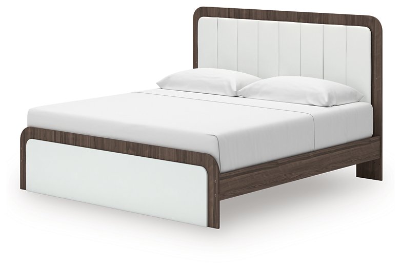 Kendanport Upholstered Bed - Luxury Home Furniture (MI)