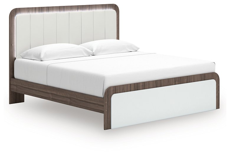 Kendanport Upholstered Bed - Luxury Home Furniture (MI)