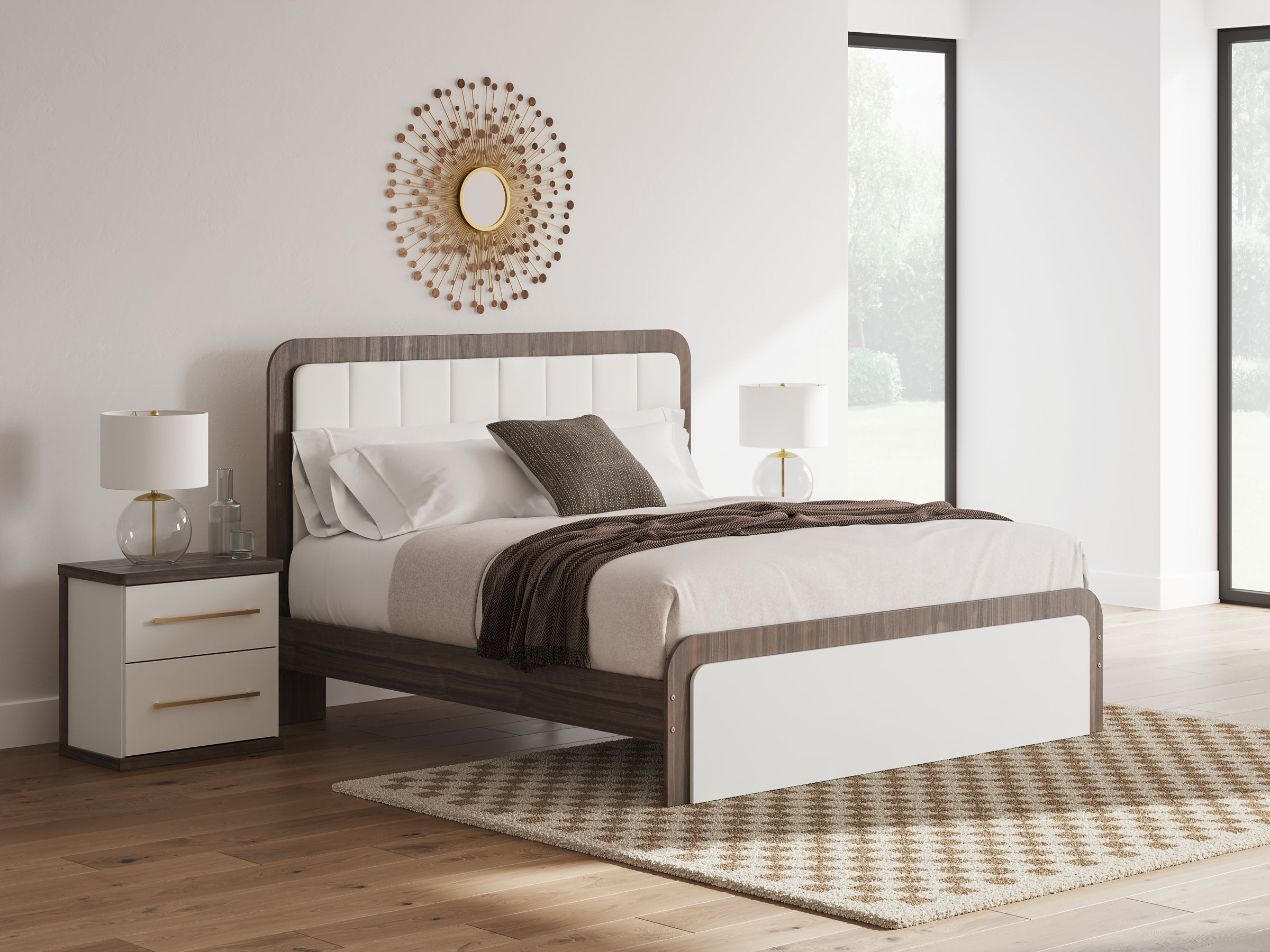 Kendanport Upholstered Bed - Luxury Home Furniture (MI)