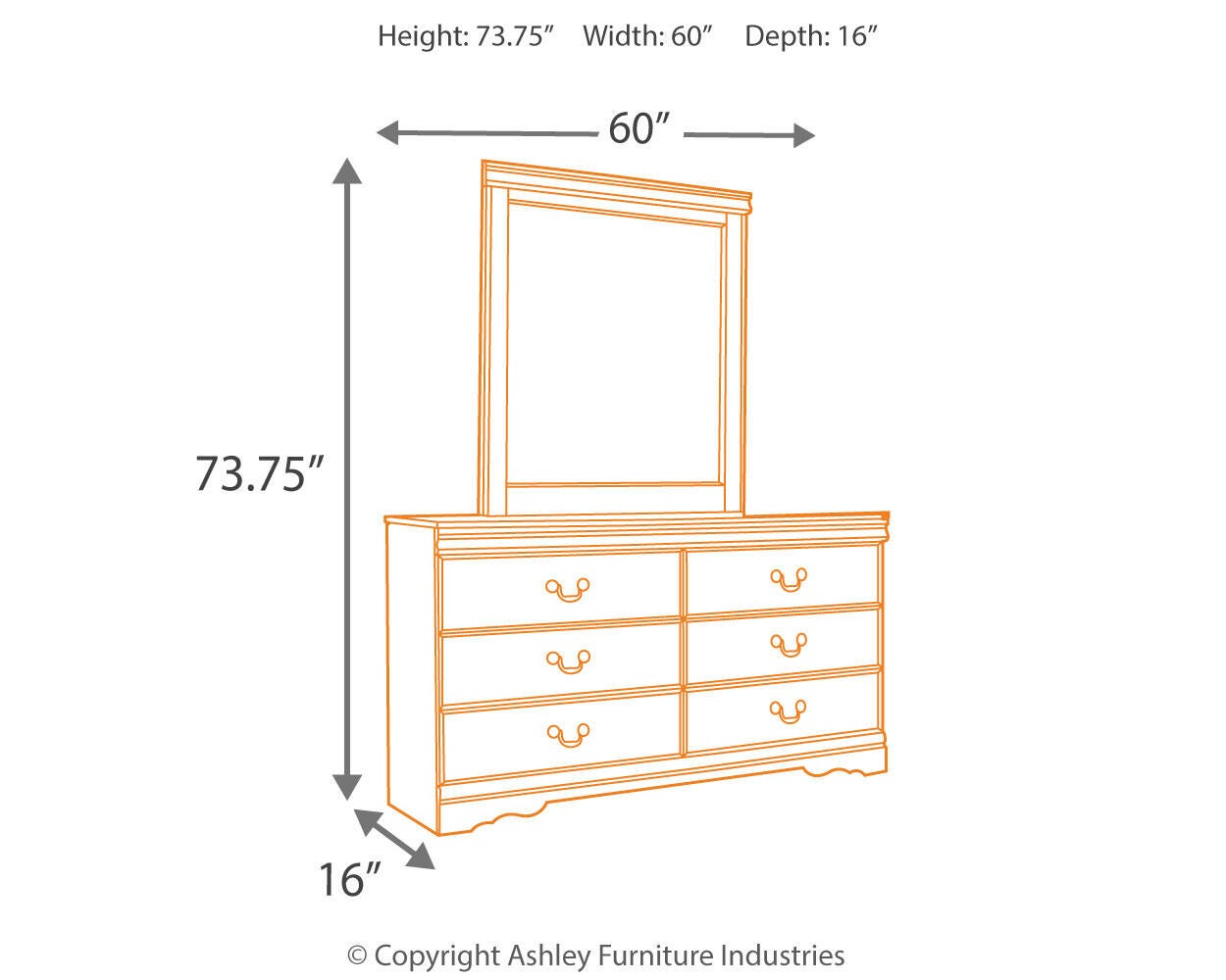 Huey Vineyard Bedroom Set - Luxury Home Furniture (MI)