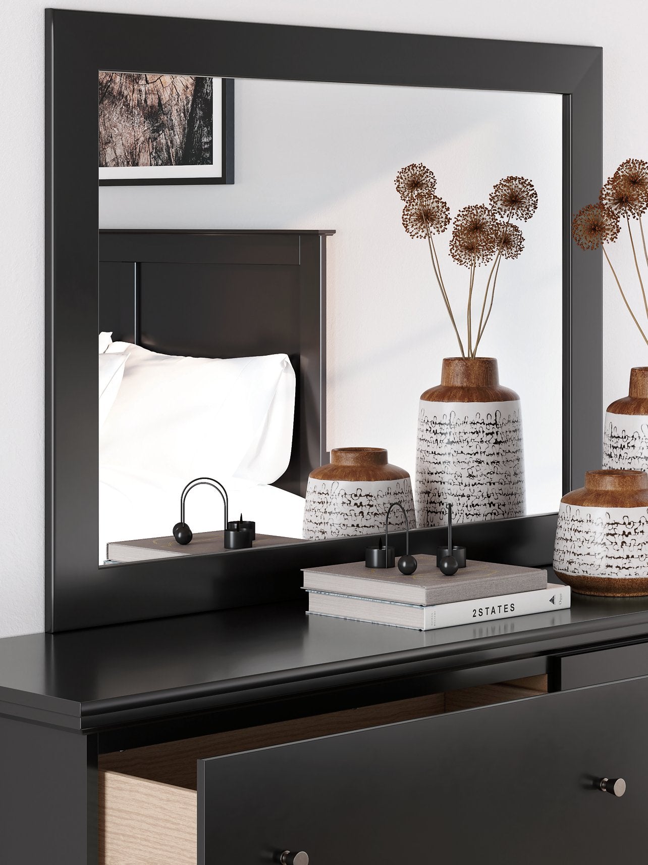 Maribel Bedroom Mirror - Luxury Home Furniture (MI)