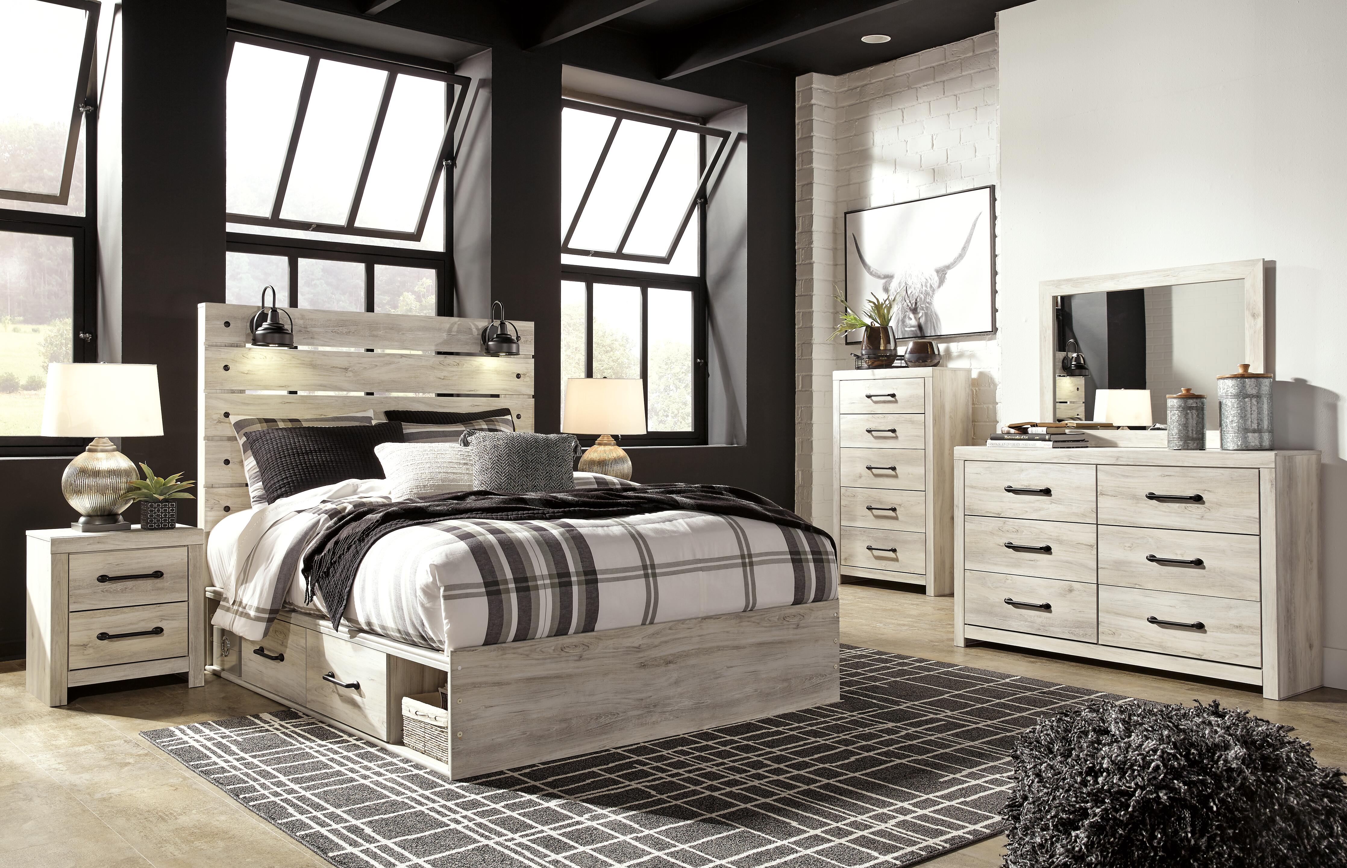 Cambeck Bed with 4 Storage Drawers - Luxury Home Furniture (MI)