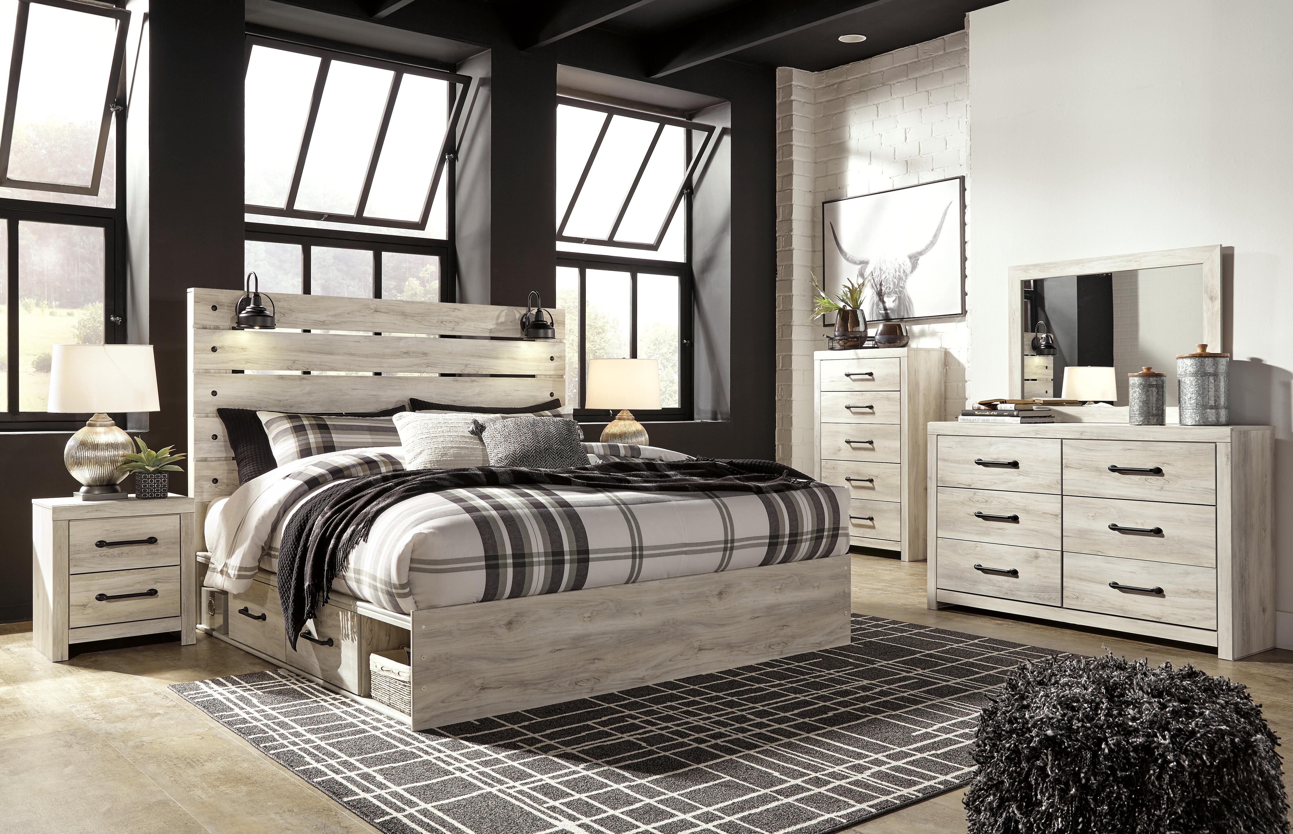Cambeck Bed with 4 Storage Drawers - Luxury Home Furniture (MI)