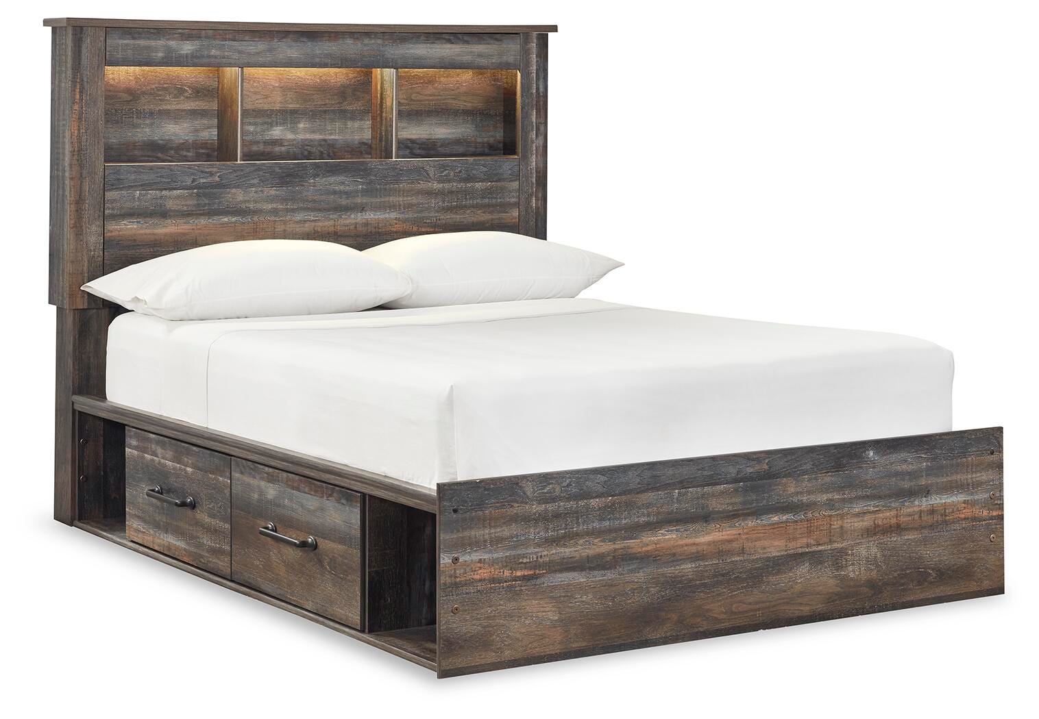 Drystan Youth Bed with 2 Storage Drawers - Luxury Home Furniture (MI)