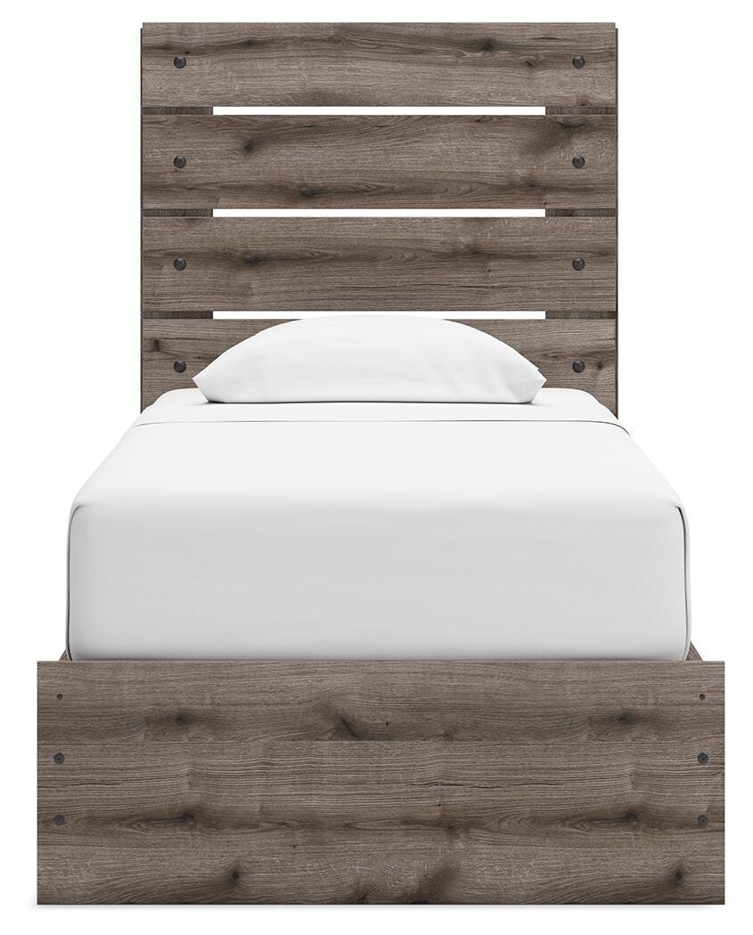 Graystorm Bed with Storage - Luxury Home Furniture (MI)