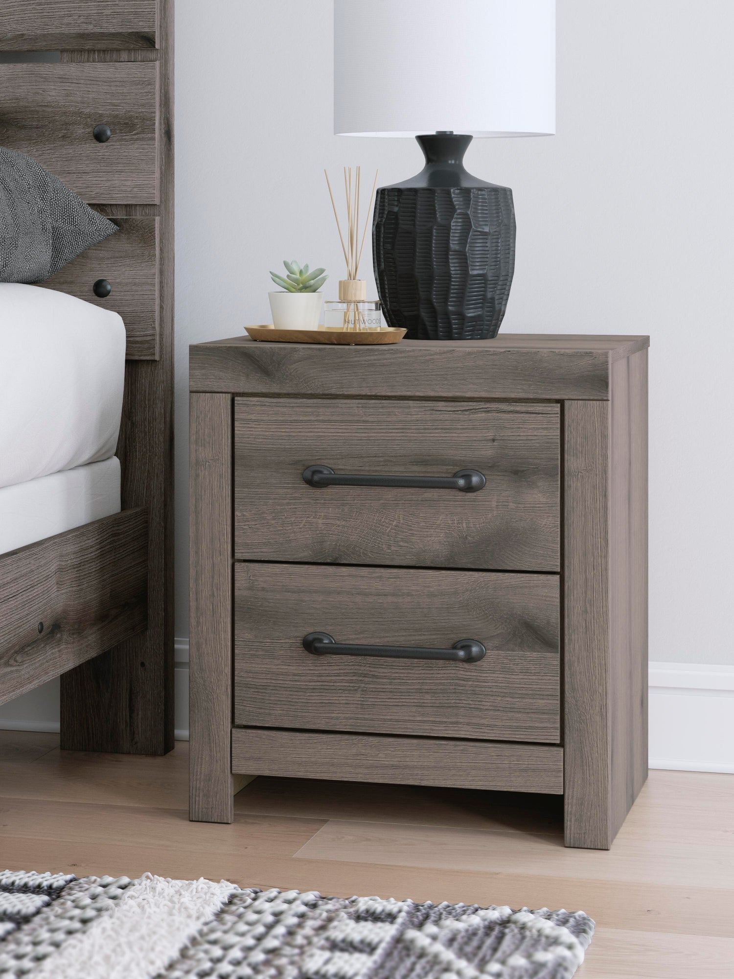 Graystorm Nightstand - Luxury Home Furniture (MI)