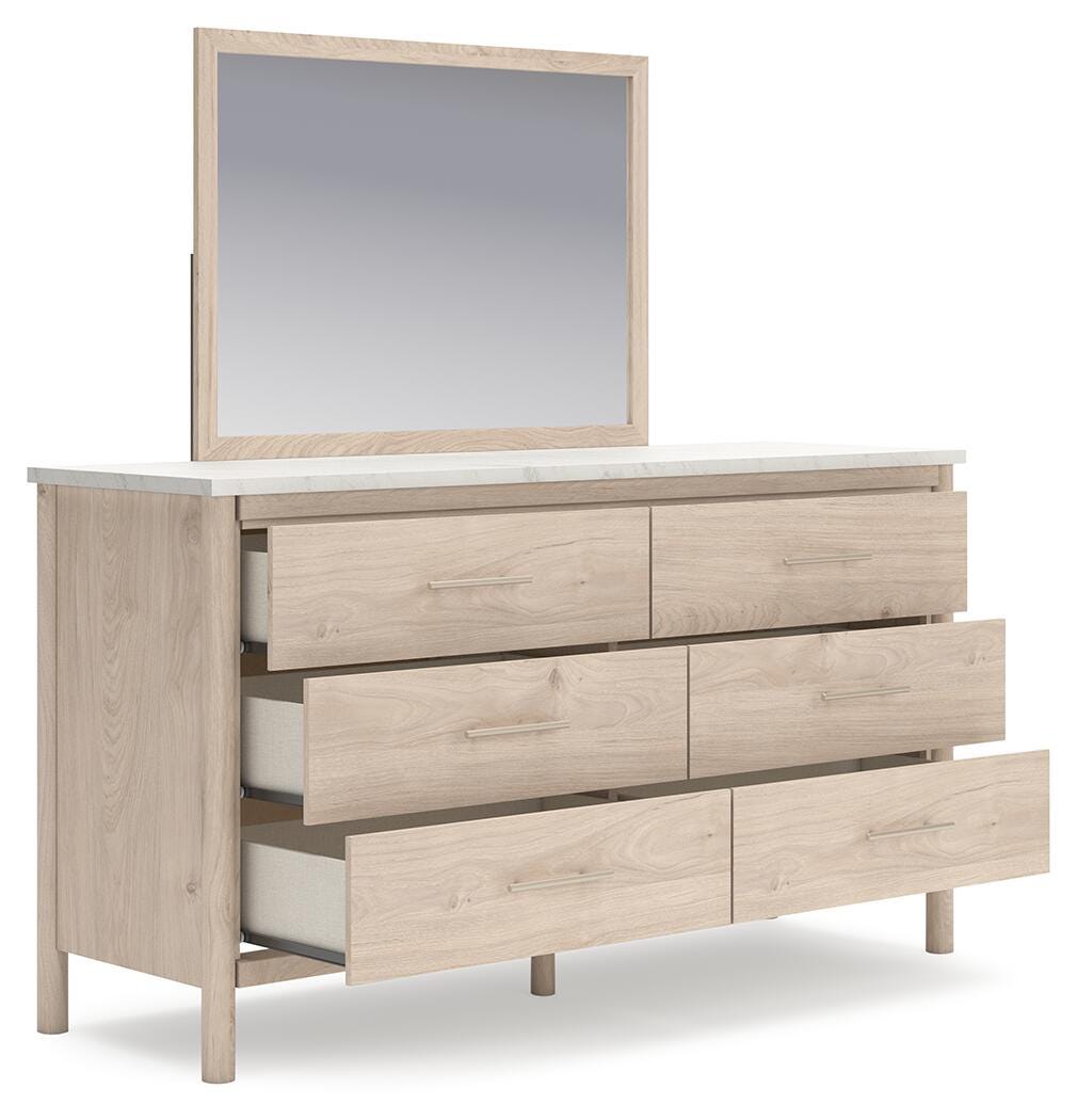 Cadmori Dresser and Mirror - Luxury Home Furniture (MI)