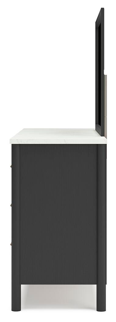 Cadmori Dresser and Mirror - Luxury Home Furniture (MI)