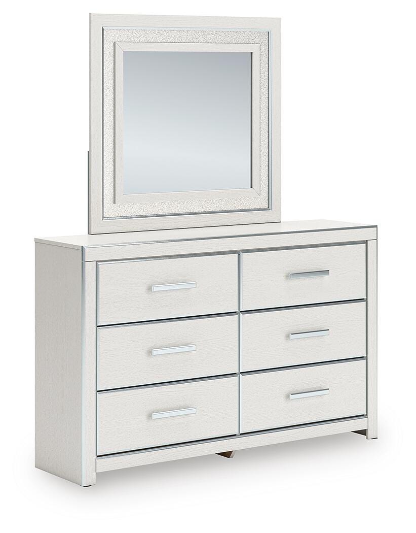 Zuraleus Dresser and Mirror - Luxury Home Furniture (MI)