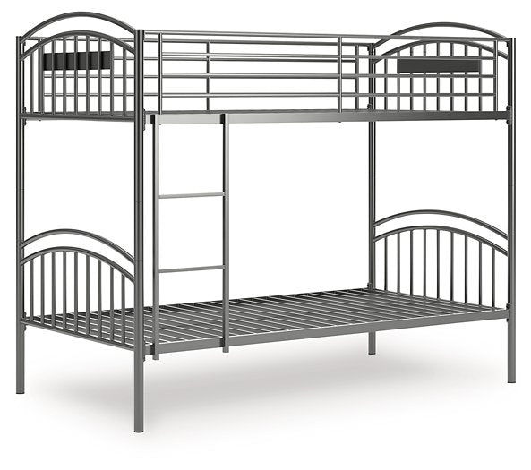 Lanceburg Bunk Bed with Ladder - Luxury Home Furniture (MI)