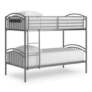 Lanceburg Bunk Bed with Ladder - Luxury Home Furniture (MI)