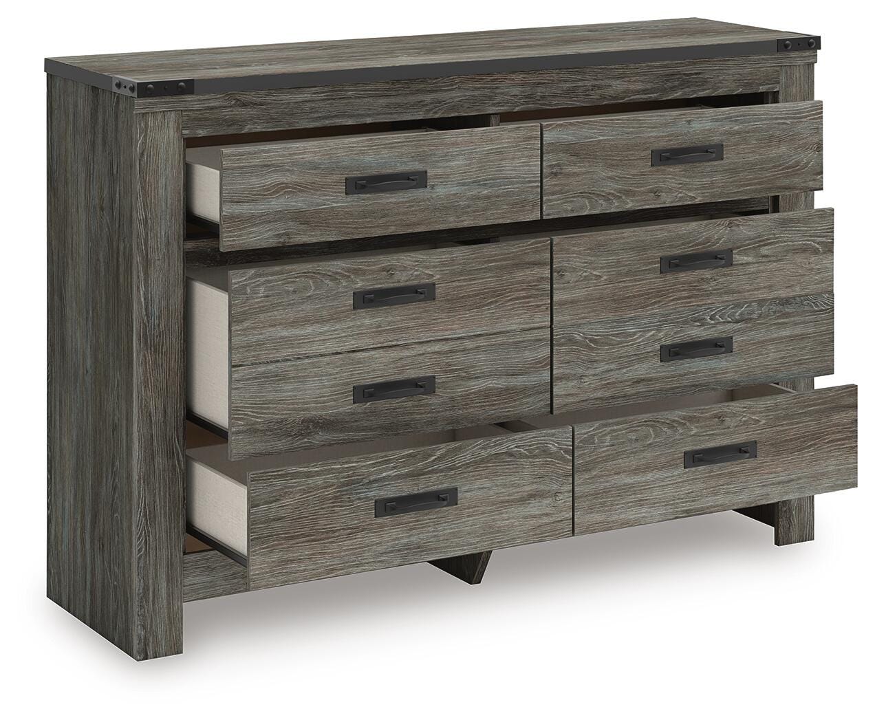 Frandern Dresser and Mirror - Luxury Home Furniture (MI)