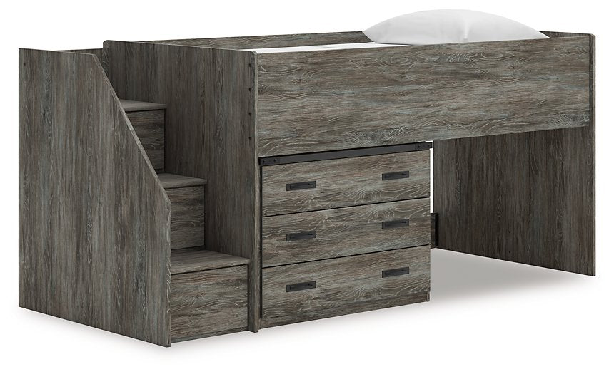 Frandern Loft Bed with Drawer Storage - Luxury Home Furniture (MI)