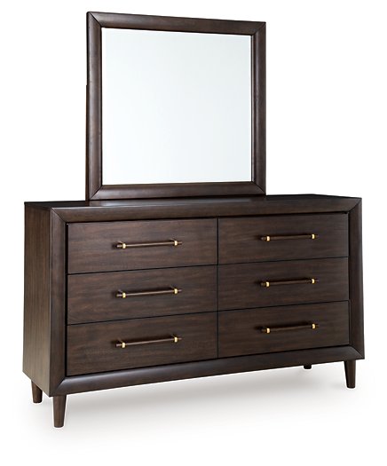 Dantenton Dresser and Mirror - Luxury Home Furniture (MI)