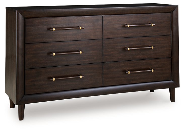 Dantenton Dresser and Mirror - Luxury Home Furniture (MI)