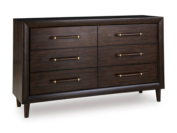 Dantenton Dresser and Mirror - Luxury Home Furniture (MI)