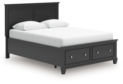 Lanolee Panel Storage Bed