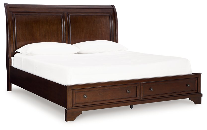 Trellington Sleigh Storage Bed - Luxury Home Furniture (MI)