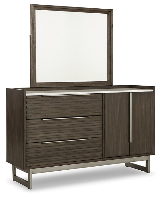 Arkenton Dresser and Mirror - Luxury Home Furniture (MI)