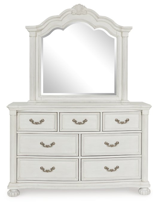 Montelaine Dresser and Mirror - Luxury Home Furniture (MI)