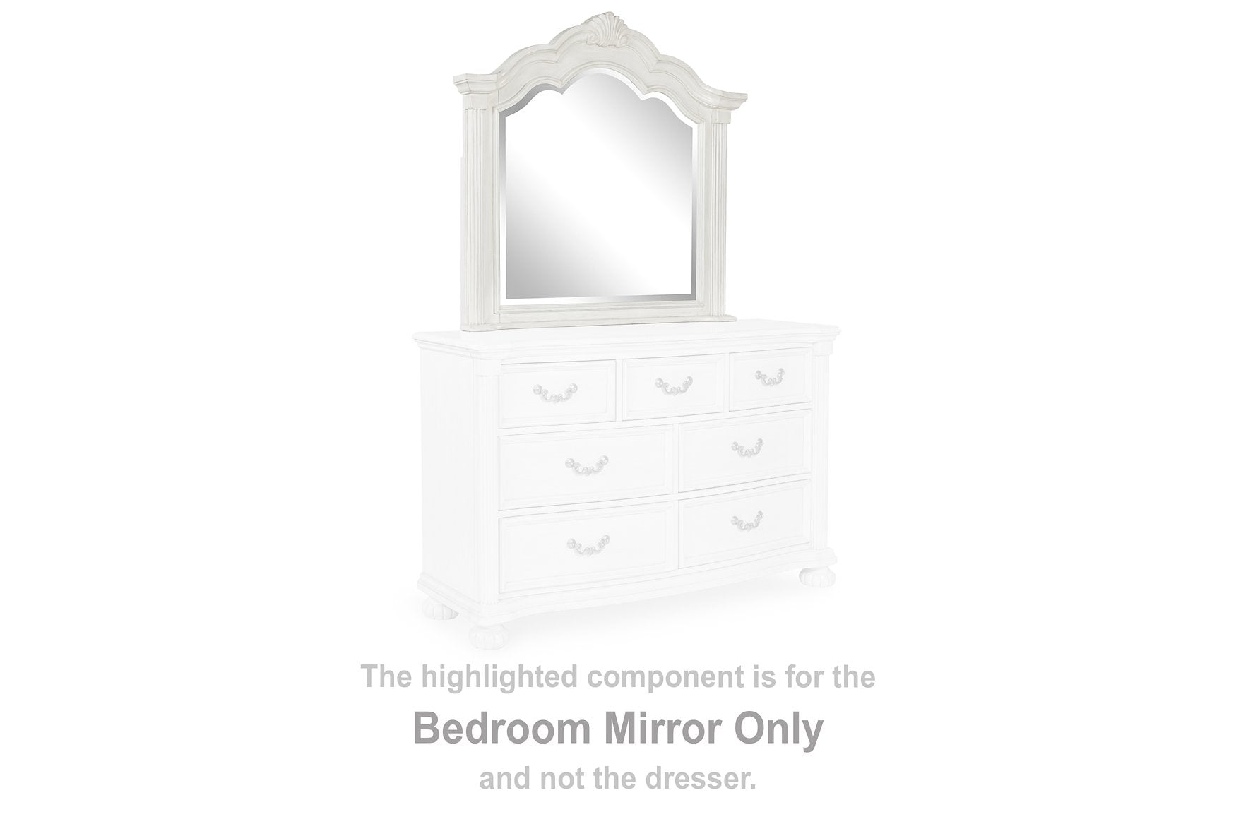 Montelaine Dresser and Mirror - Luxury Home Furniture (MI)