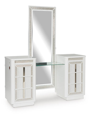 Chalanna Vanity with Mirror - Luxury Home Furniture (MI)