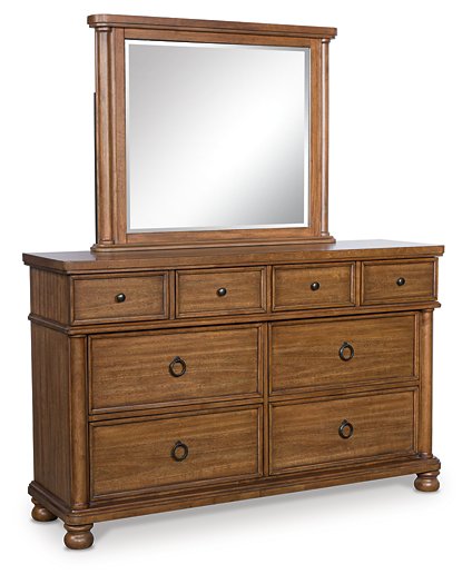 Chadworth Dresser and Mirror - Luxury Home Furniture (MI)