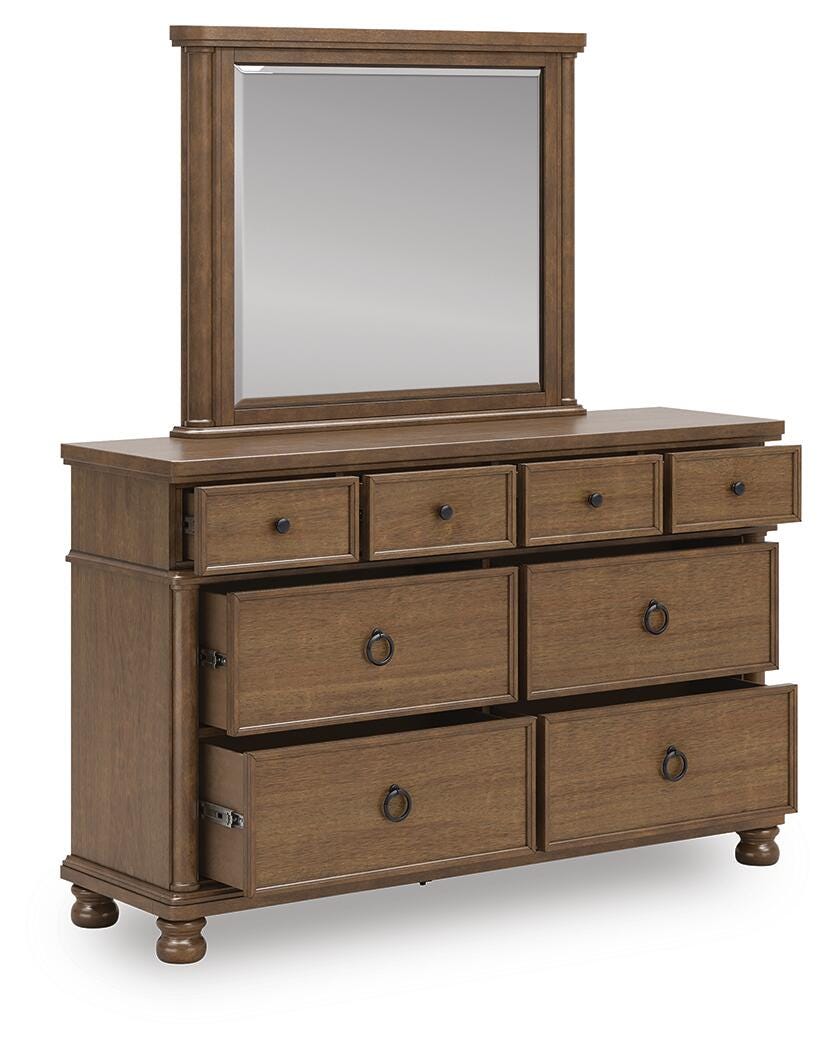 Chadworth Dresser and Mirror - Luxury Home Furniture (MI)