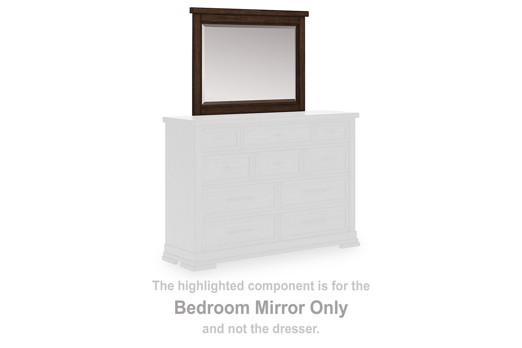 Taffenbrook Dresser and Mirror - Luxury Home Furniture (MI)