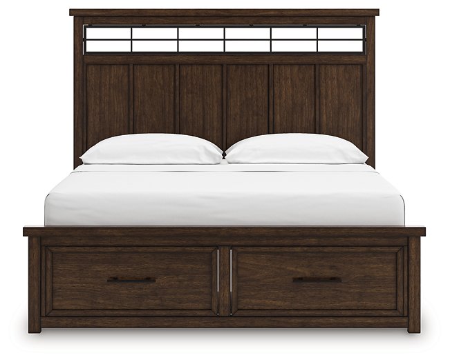 Taffenbrook Panel Storage Bed - Luxury Home Furniture (MI)