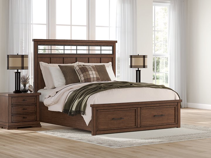 Taffenbrook Panel Storage Bed - Luxury Home Furniture (MI)
