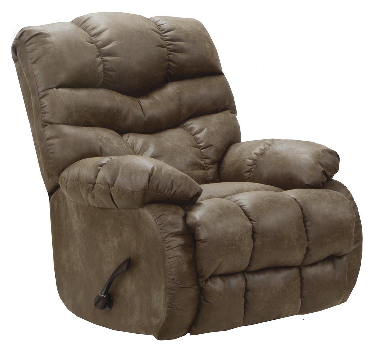 Catnapper Berman Chaise Rocker Recliner in Silt - Luxury Home Furniture (MI)