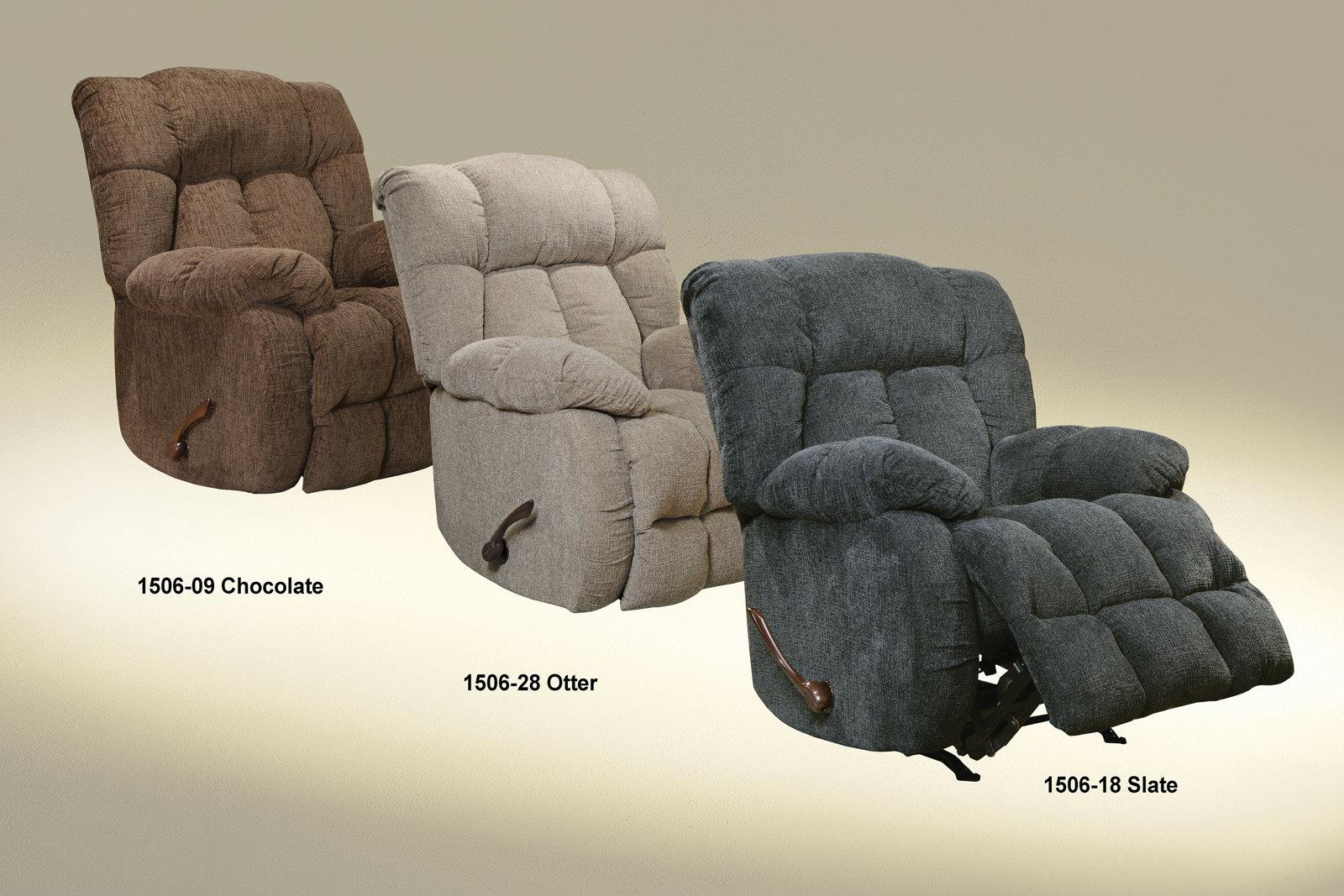 Catnapper Brody Rocker Recliner in Slate 4774-2 - Luxury Home Furniture (MI)